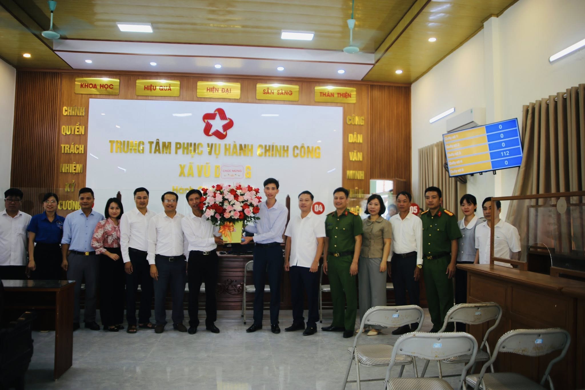 Xã Vũ Dương triển khai nâng cấp mô hình hành chính công