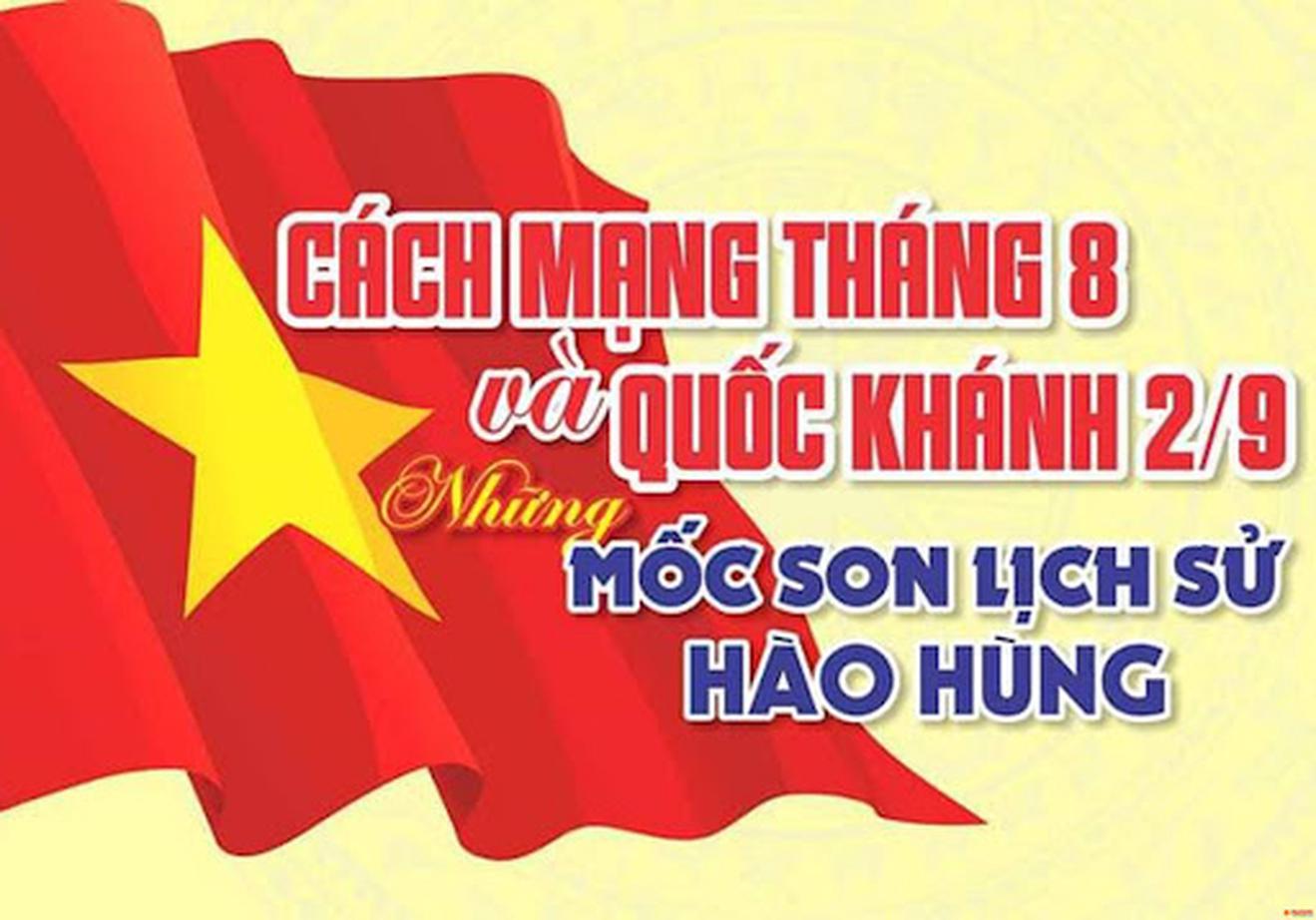 Bài tuyên truyền kỷ niệm 80 năm Cách mạng Tháng Tám thành công (19/8/1945 – 19/8/2025) và Quốc khánh nước Cộng hòa xã hội chủ nghĩa Việt Nam (2/9/1945 – 2/9/2025)